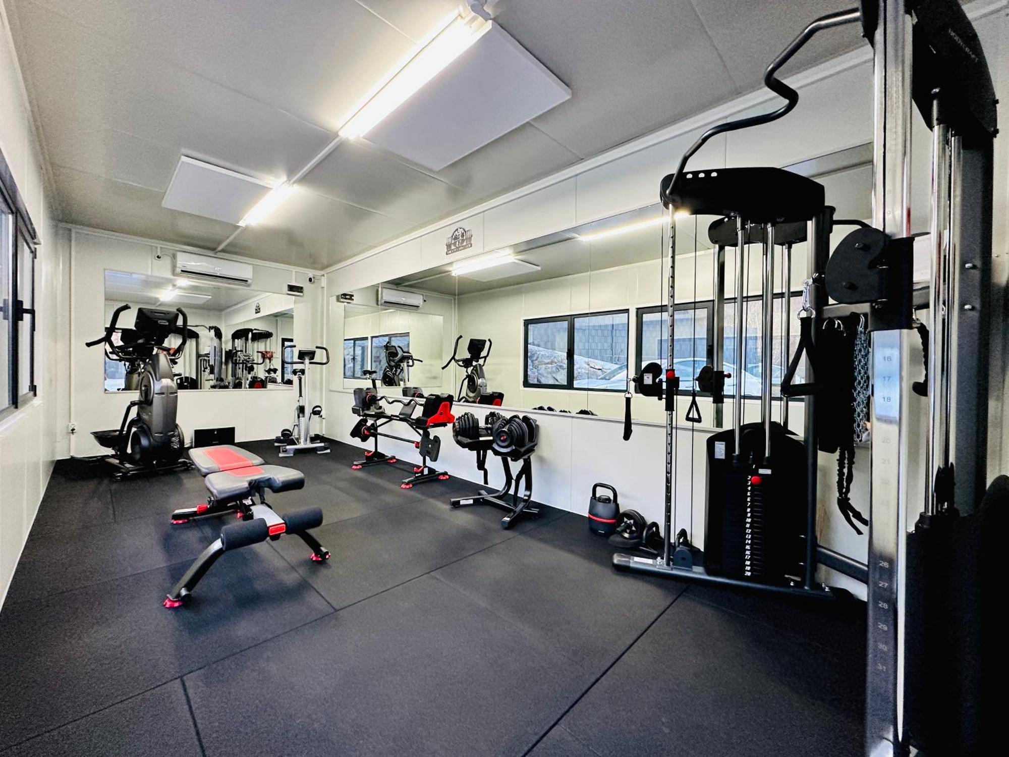 Voralpen Lodge - Ferienhaus Mit Gym & Wellnessbereich Traisen Exterior foto